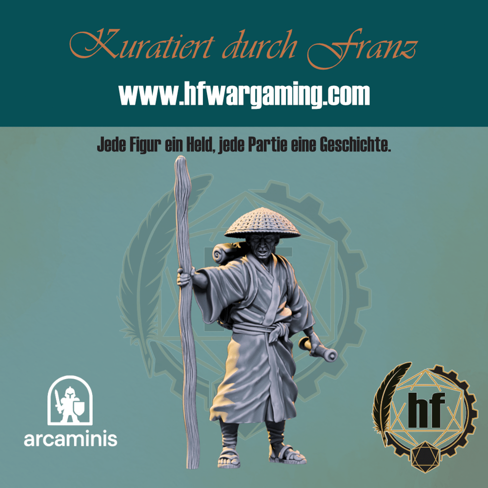 Guide – bemaltes Modell aus dem Daimyos-Will-Sortiment